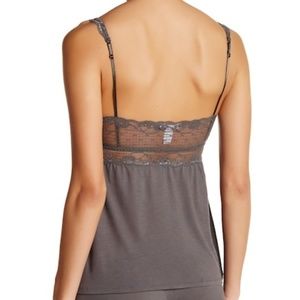 Eberjey Intimates & Sleepwear - Eberjey Francine Lace Trim Jersey Cami Camisole Eberjey Intimates & Sleepwear - Eberjey Francine Lace Trim Jersey Cami Camisole